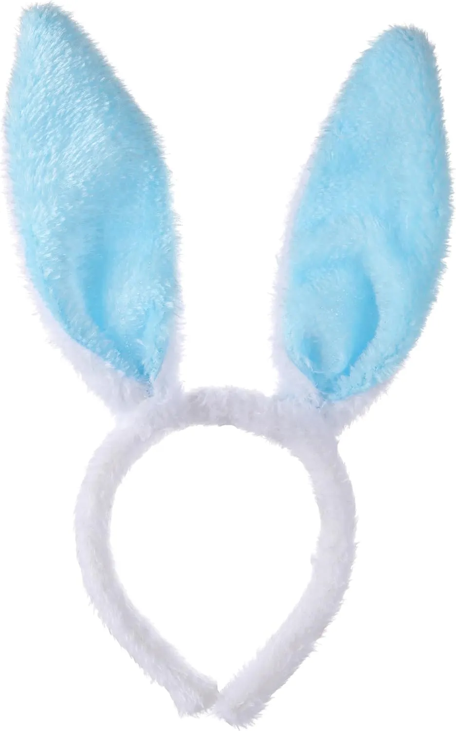 2pcs Plush Easter Bunny Ears Headband Rabbit Ear headband Easter Headband for Women Halloween Party