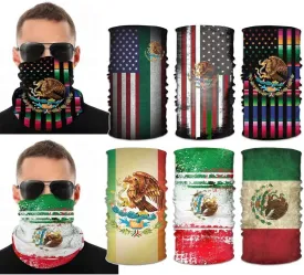 6Pcs Magic Headwear Neck Gaiter Tube Scarf Headbands Bandana Balaclava For Outdoor Running Cycling Skating Work Out