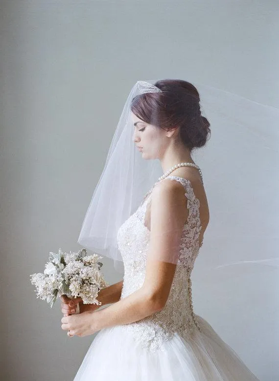 AMBRELL Royal Cathedral Drop Veil