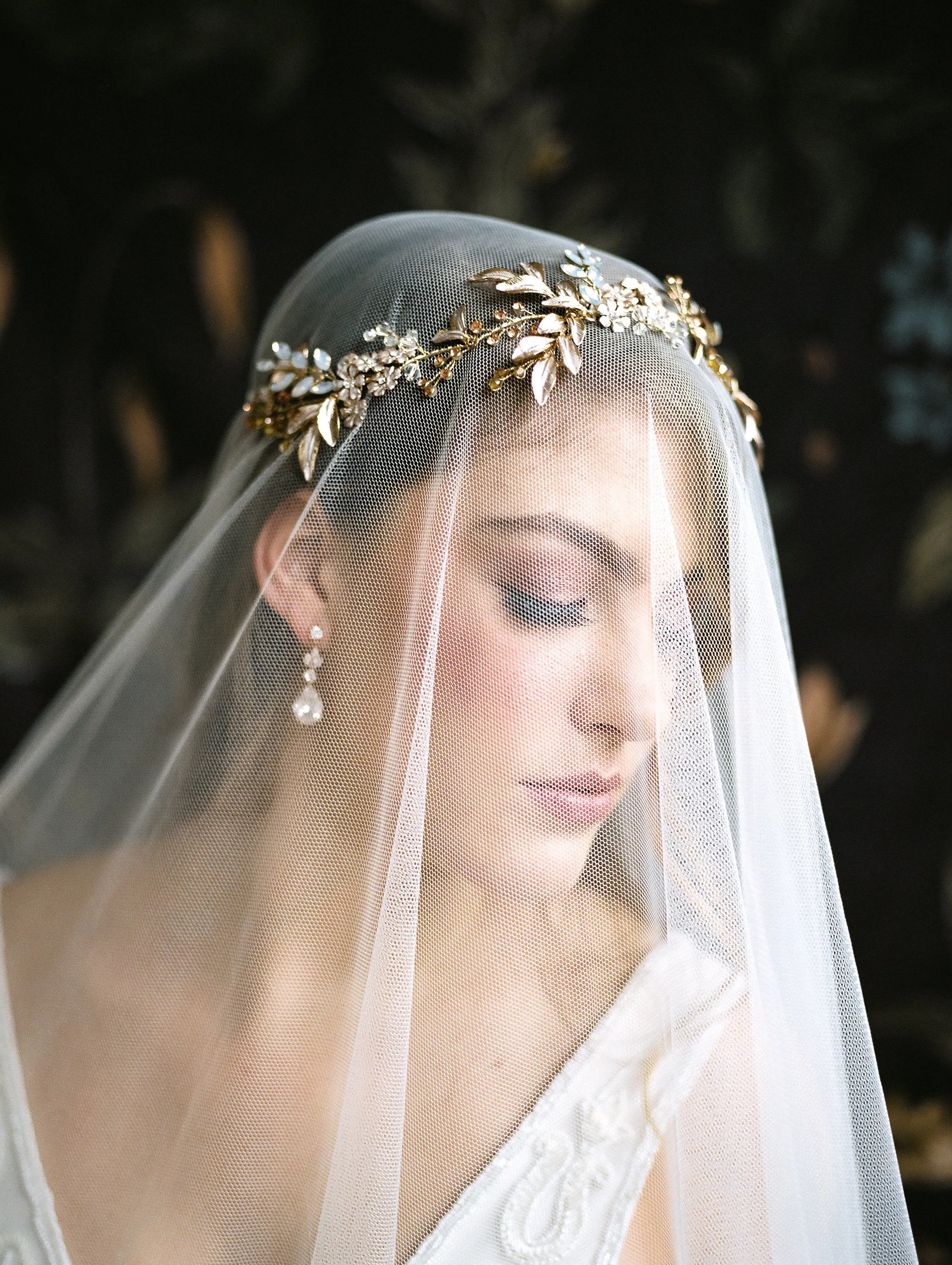 AMBRELL Royal Cathedral Drop Veil