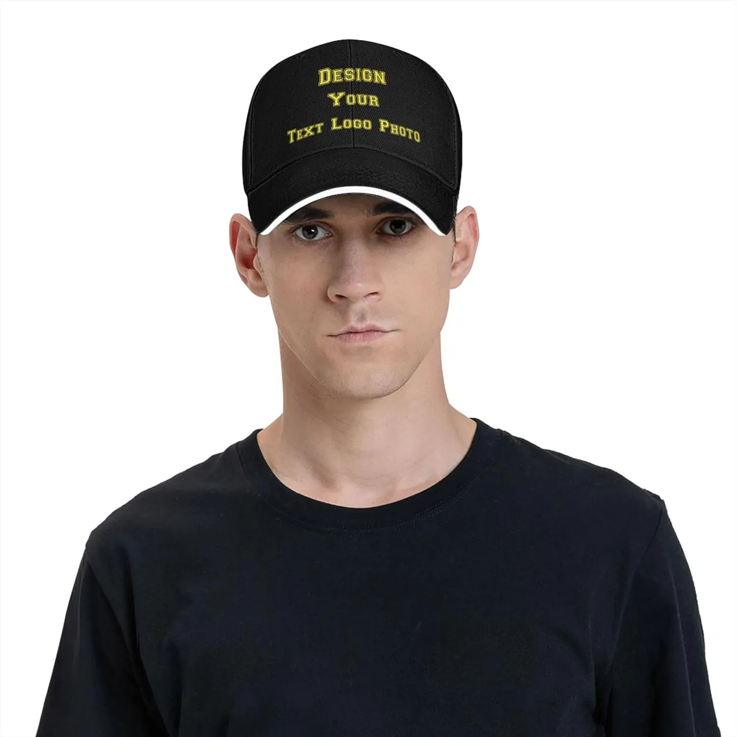 Bulk Custom Hat for Men with Your Photo Text Logo Design Custom Baseball Cap Personalized Hat Custom Trucker Hats