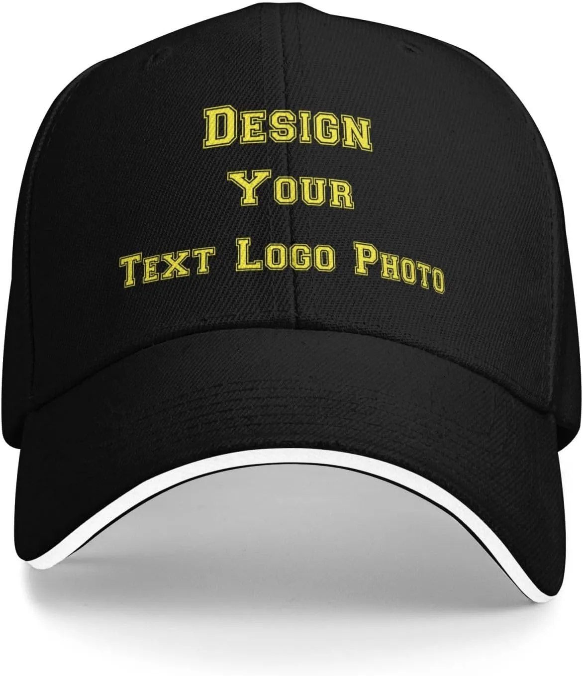 Bulk Custom Hat for Men with Your Photo Text Logo Design Custom Baseball Cap Personalized Hat Custom Trucker Hats