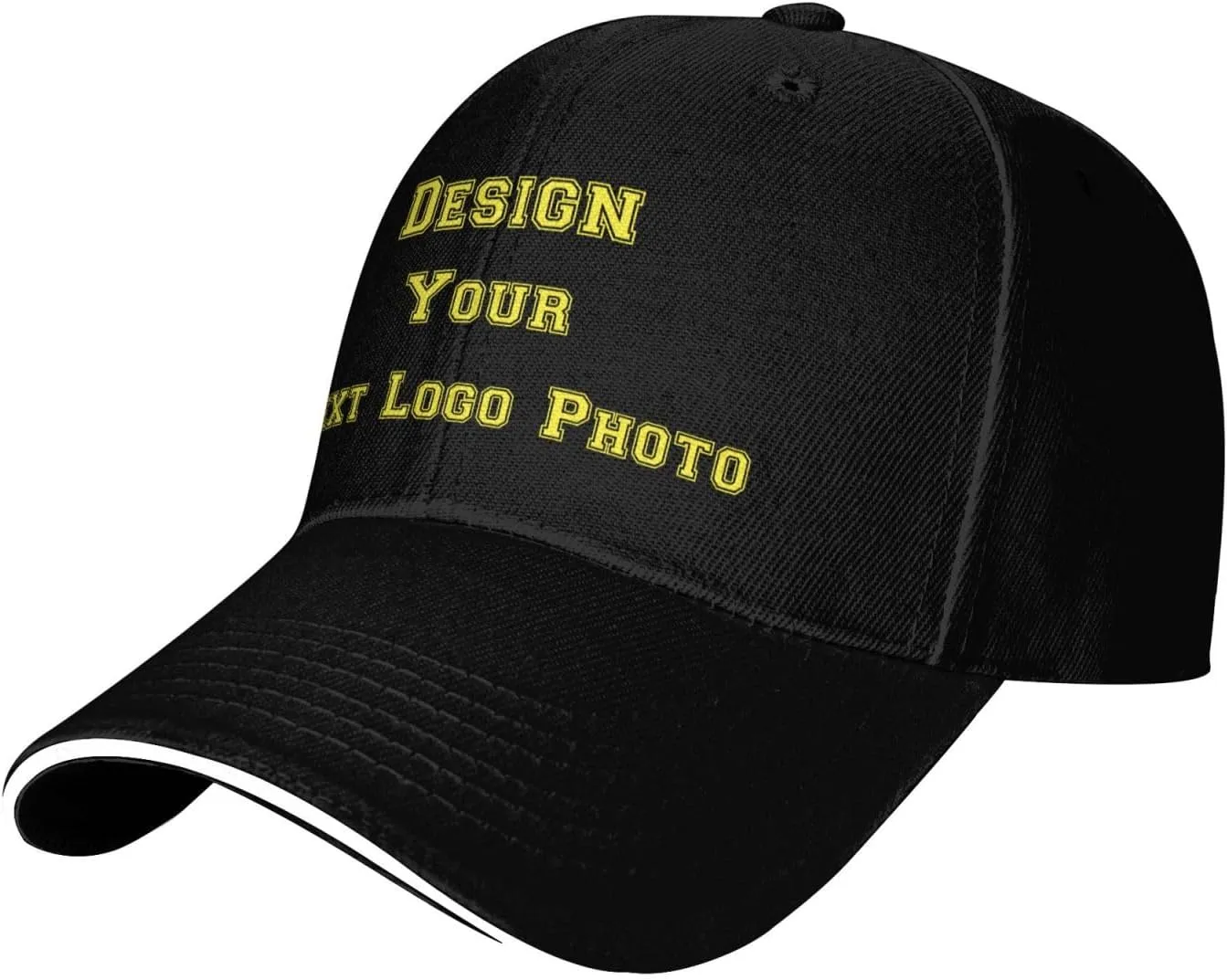 Bulk Custom Hat for Men with Your Photo Text Logo Design Custom Baseball Cap Personalized Hat Custom Trucker Hats