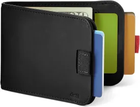 Distil Union Wally 5.0 with MagLock | RFID Leather Bifold Wallet with Money Clip & MagLock | Slim, Minimalist Billfold