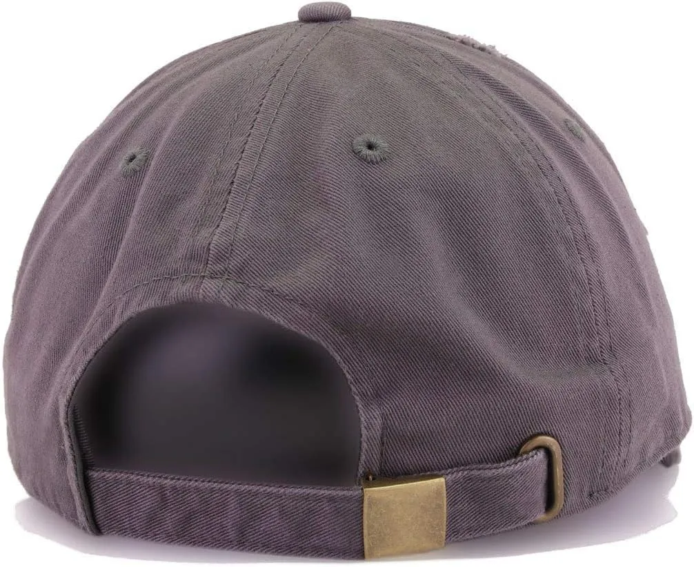 Fuck Trump Vintage Baseball Cap Embroidered Cotton Adjustable Distressed Dad Hat