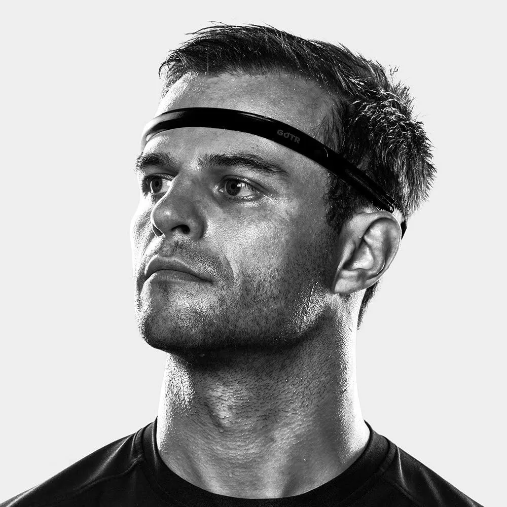GUTR Performance Sweatband, Channels Sweat Away From Eyes, Universal Fit With Elastic Strap - FLEX
