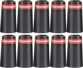 HISTAR 10pc Golf Iron Ferrules Compatible for 0.355 Tapered Steel Shaft