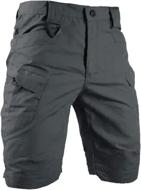 HYCOPROT Men's Tactical Cargo Shorts Waterproof Lightweight Work Short Quick Dry Military Multi Pockets Ripstop for Hiking