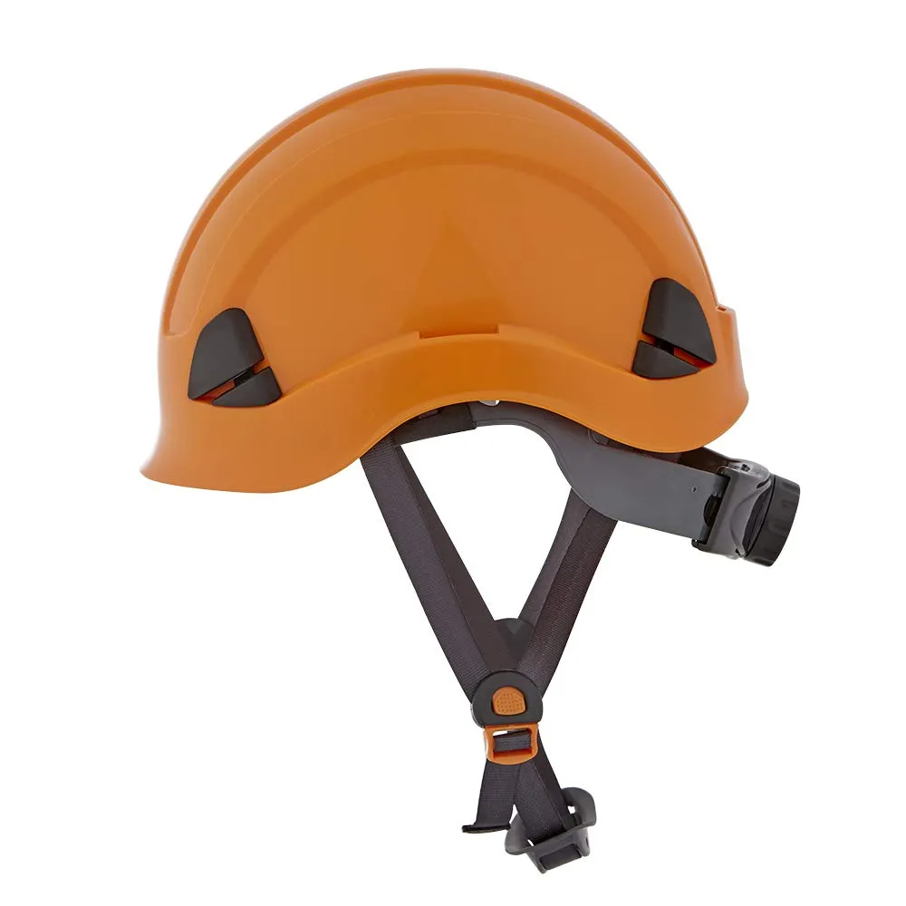 Jackson Safety CH300 Climbing-Style Hard Hat - Non-Vented Construction Helmet with Chin Strap & Cup - ANSI Z89.1 & OSHA Compliant - (Multiple Colors)