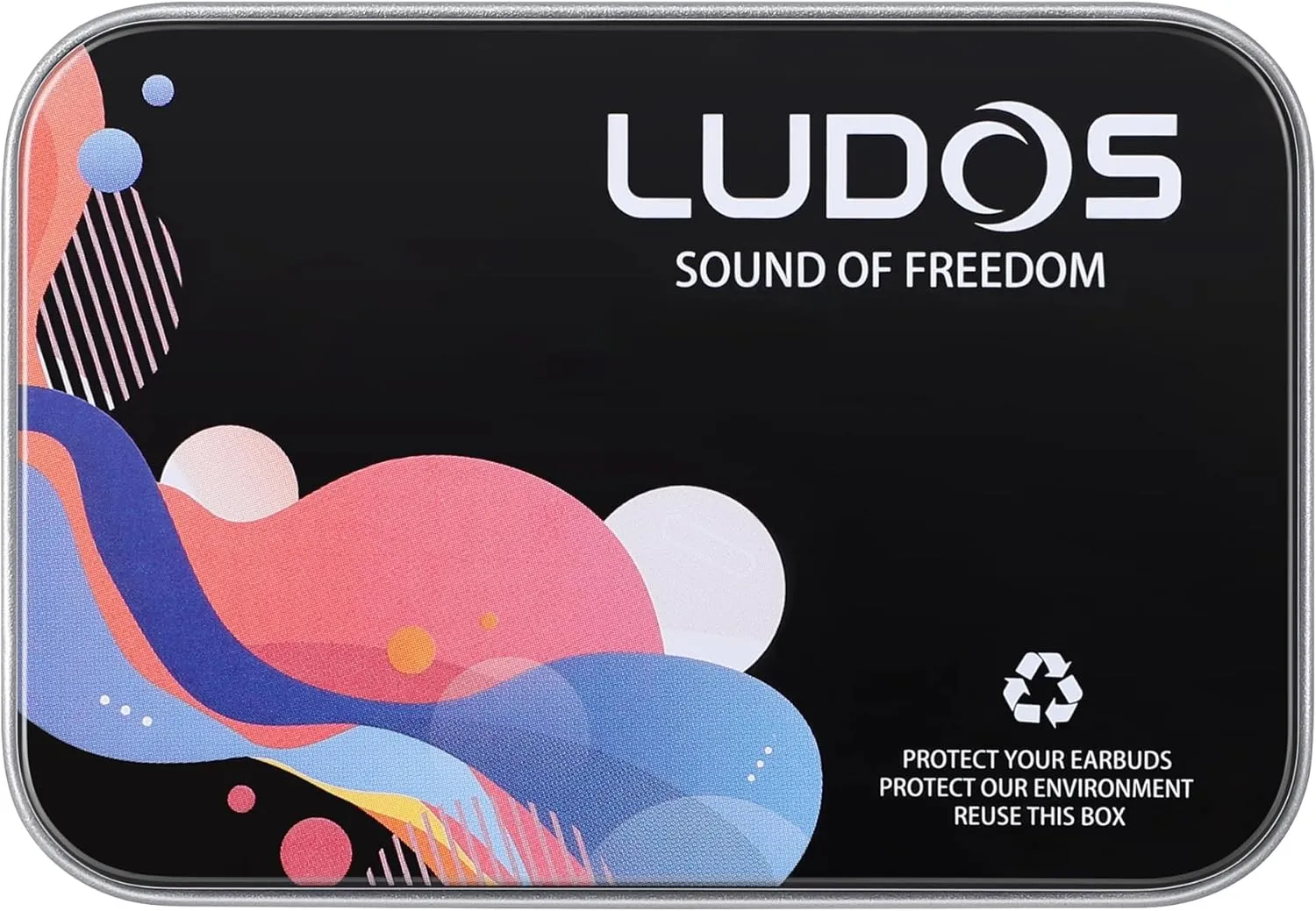 LUDOS Clamor Wired Earbuds in-Ear Headphones, 5 Years Warranty, Earphones with Microphone, Noise Isolating Ear Buds, Memory Foam for iPhone, Samsung, School Students, Kids, Women, Small Ears - Brown
