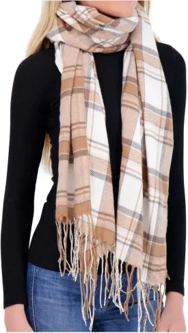 Market & Layne Cashmere Feel Winter Scarf - Warm Long Oversized Ladies Scarf for Cold Weather