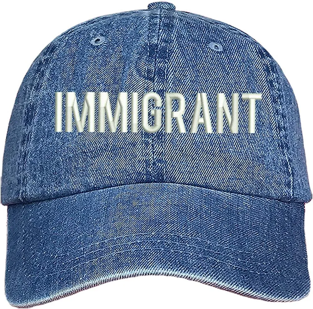 Prfcto Lifestyle Immigrant Baseball Cap - Baseball Hat Dad Hat Unisex