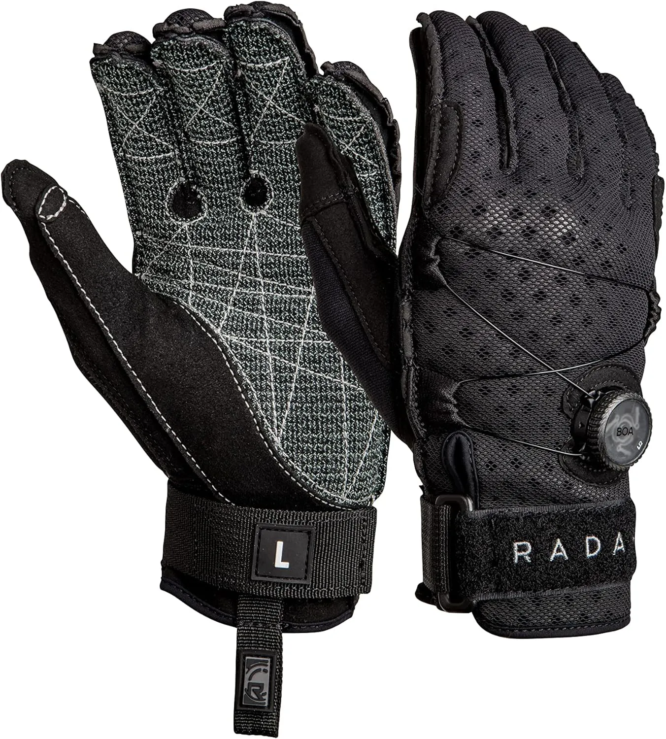 Radar Vapor-K Boa Inside-Out Water Ski Gloves