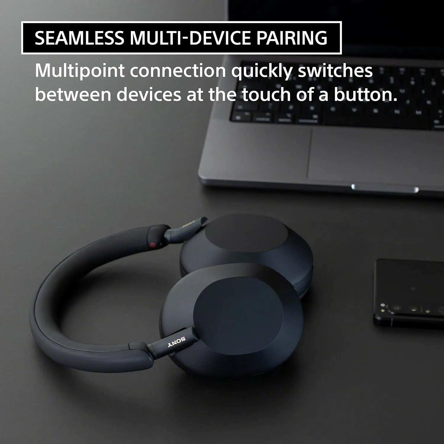 Sony WH-1000XM5 Premium Noise Canceling Headphones, Auto NC Optimizer, 30-Hour Battery, Alexa Voice Control, Silver