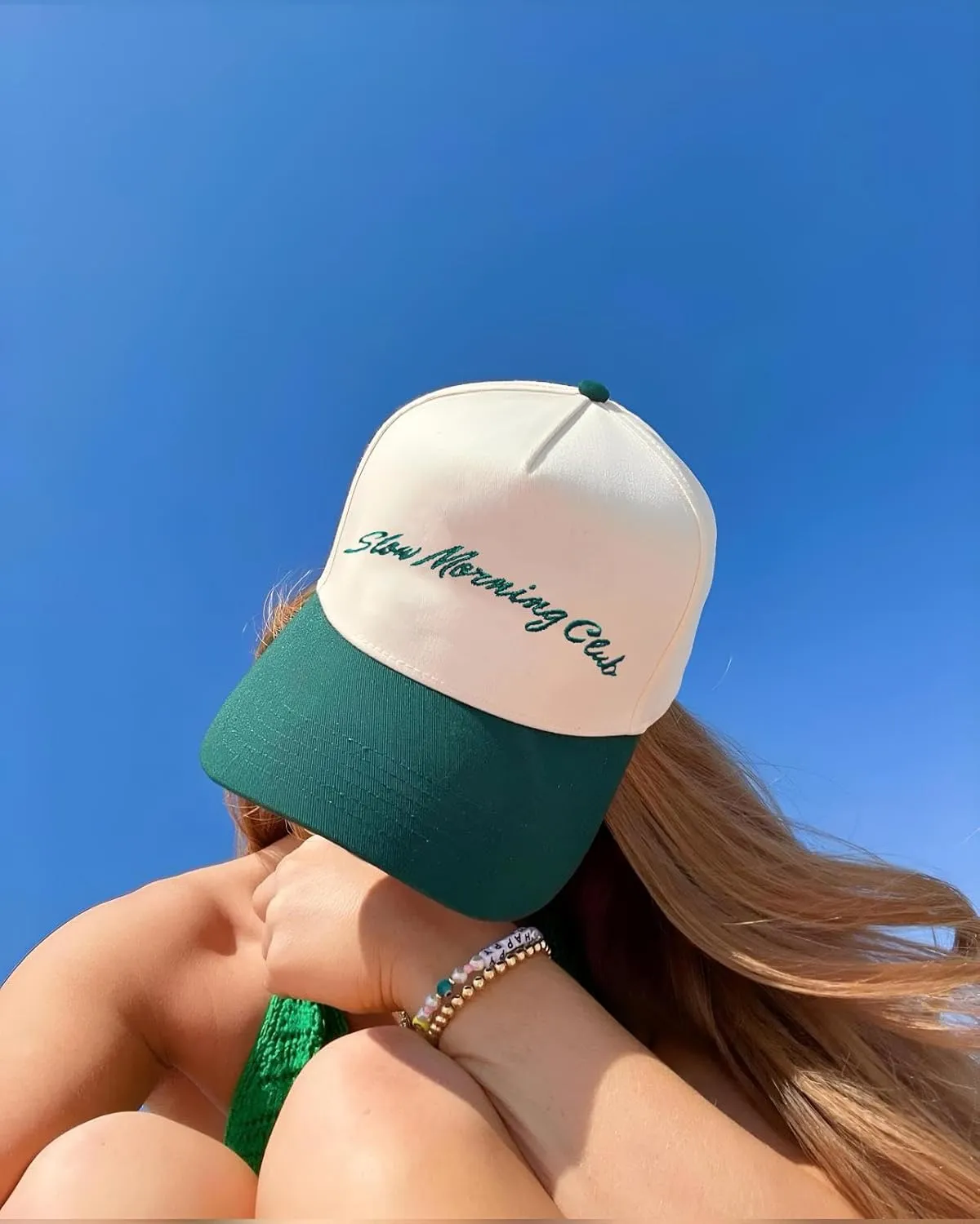 Trucker Hats for Men Women Vintage Two Tone Country Cowboy Hat Retro Western Snapback Cap