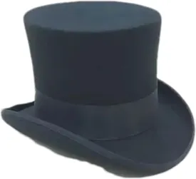 Women Party Wool Tophats Men's Flat Top Hats Wool Hat Felt Magic Hat